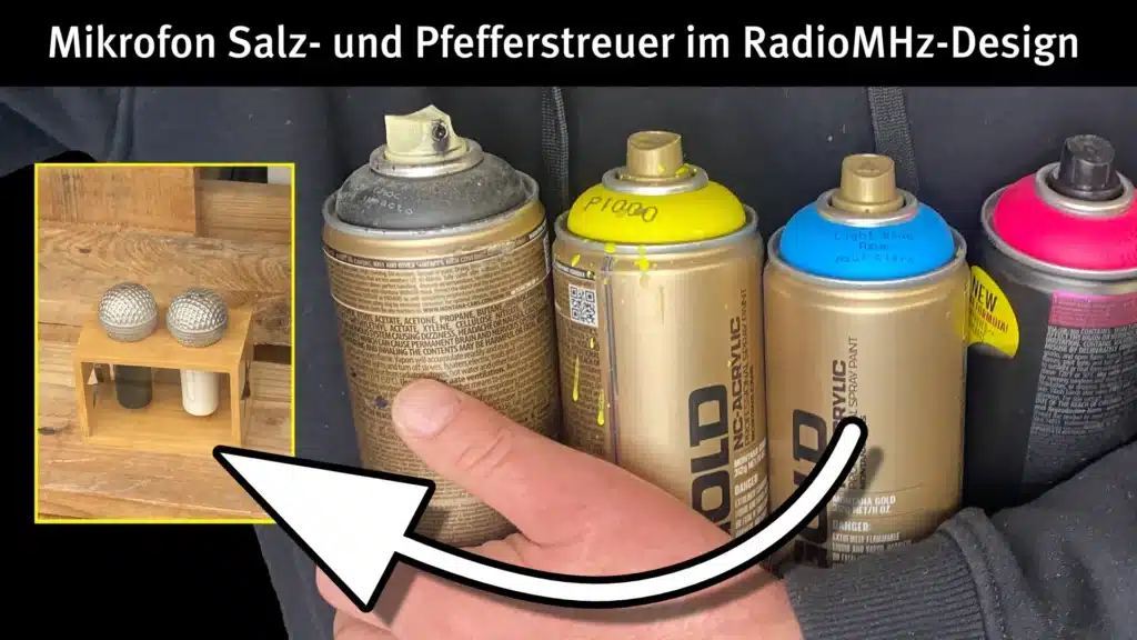 Die richtige Würze mit dem Radimegahertz Salz- und Pfefferstreuer als Geburtstagsgeschenk